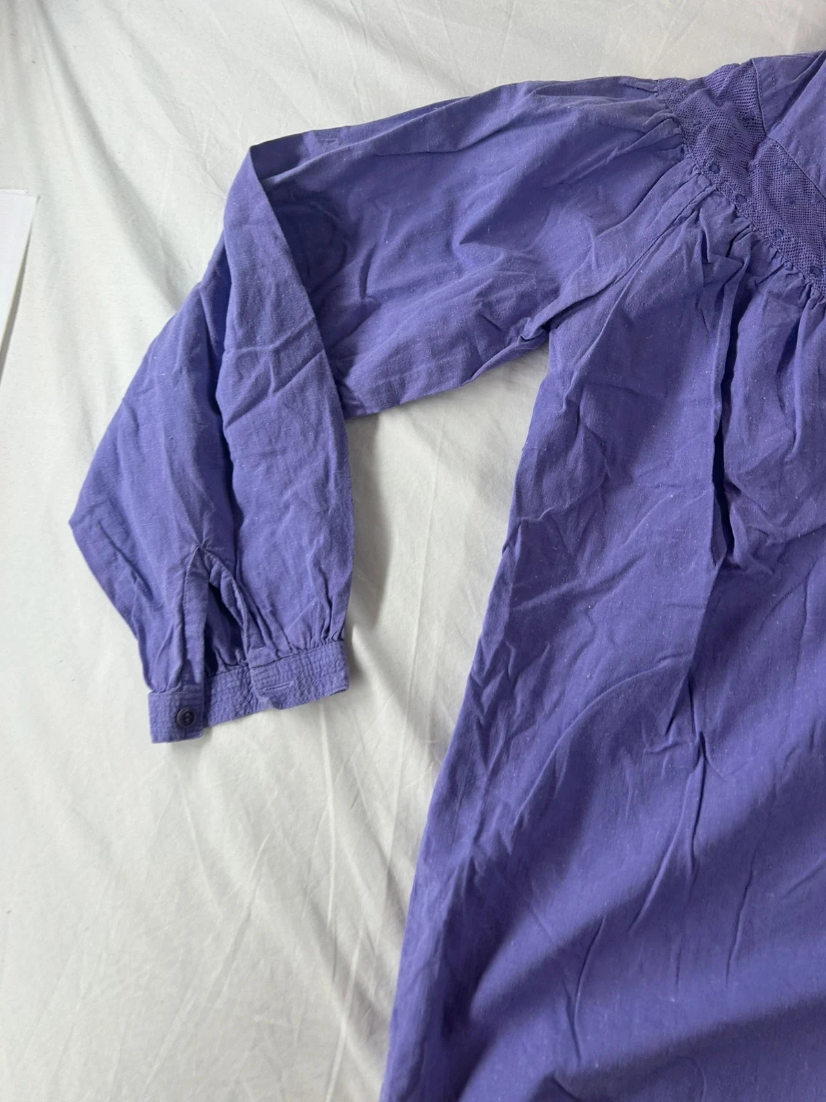 Paarse vintage blouse Lila – photo 4